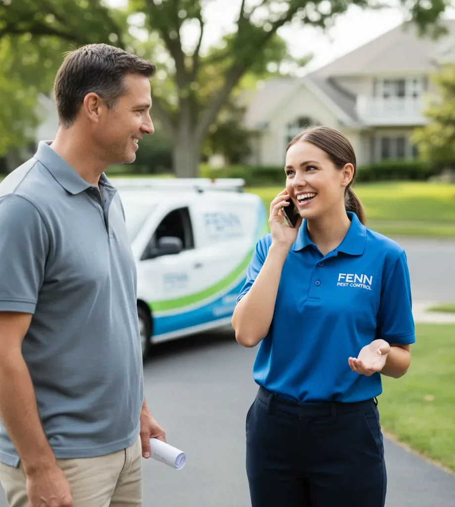Fenn Pest Control customer support in Willow Grove